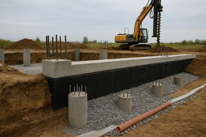 Устройство свайных фундаментов: всё, что нужно знать
