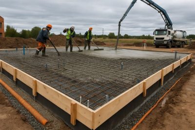 Технология устройства монолитного фундамента