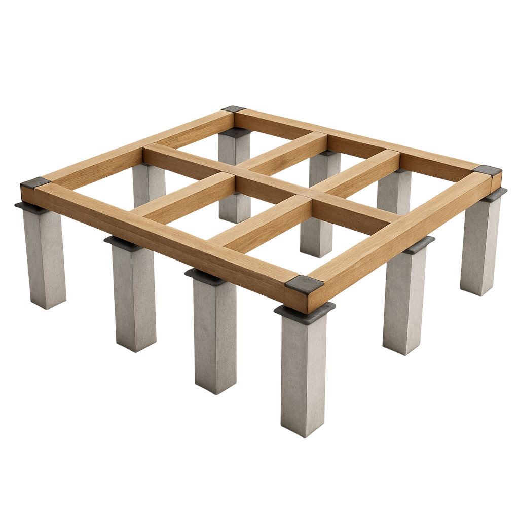 Столбчатый фундамент в Туле